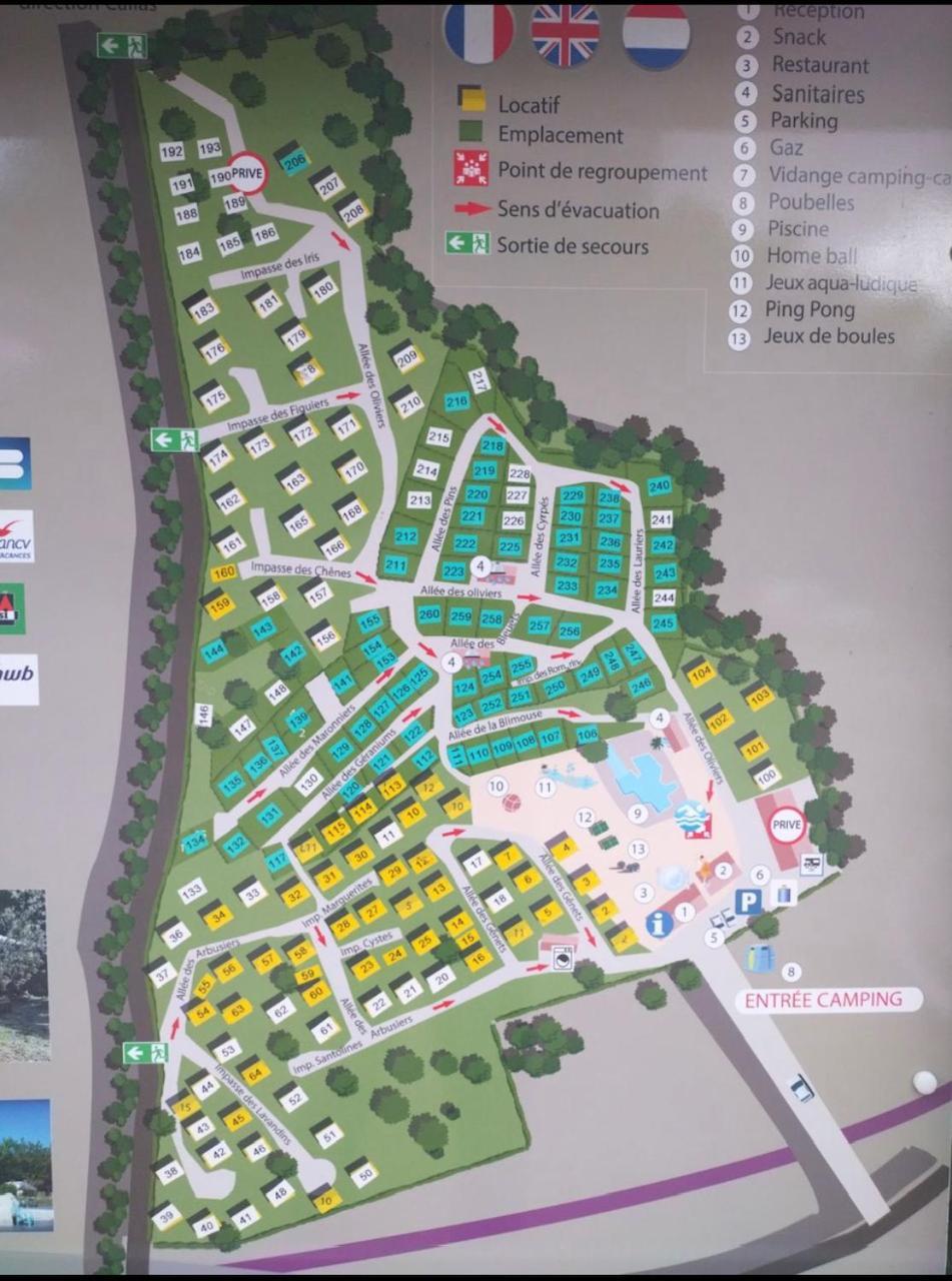 Camping Domaine Villa Verde Callas Kültér fotó